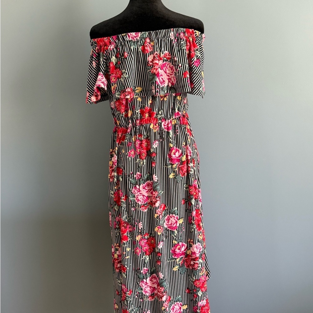 Hot Kiss Pink Ruffled Smocked Sundress - Picture 5 of 9